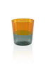 Hermia Vaso de Vidrio Hecho a Mano Ámbar 320 ml